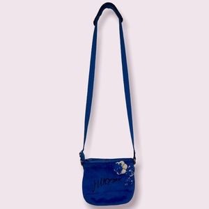 Royal blue juicy couture crossbody bag